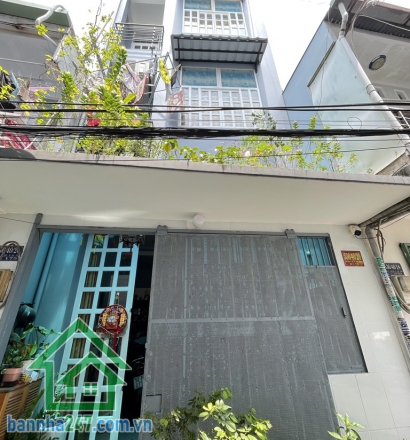 VỊ TRÍ ĐẸP – NHÀ 4 TẦNG TÂN BÌNH – GẦN Q10 – HẺM THÔNG – SỔ NỞ HẬU – CHỈ NHỈNH 5 TỶ