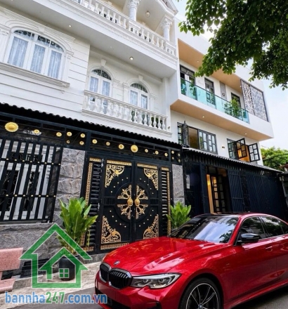 CHỈ 6,5 TỶ - SIÊU PHẨM MỚI ĐẸP LUNG LINH – HẺM XE HƠI – 60m² (8m x 7.5m) - 3 TẦNG BTCT – SÁT MẶT TIỀN MÃ LÒ - 4 PN- 3 WC
