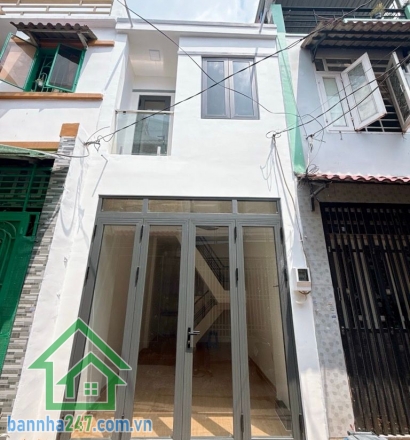 CHỈ 3,29 TỶ – HXH – NGAY LÊ VĂN QUỚI – NHÀ MỚI 2 TẦNG - DT (3 x 8)M - 2PN – 2WC Vị trí đẹp ngay Lê Văn QuớiHẻm thẳng 1 trục – cách mặt tiền chỉ vài căn