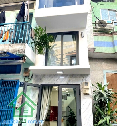 CHỈ 2,45 TỶ – NHÀ MỚI 3 TẦNG FULL NỘI THẤT – HẺM XE HƠI – TRUNG TÂM TÂN PHÚ - 2PN – 2WC Vị trí đẹp ngay khu Nhà Thờ Phú Hòa – Lê Ngã – P. Tân Phú Giáp Quận 11