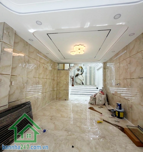 HẺM XE TẢI 7M THÔNG - GẦN BỐN XÃ GIÁP TÂN PHÚ – DT: 64m² (4.2 x 15)m – 6 TẦNG KIÊN CỐ - 5 PN – 5 WC - CHỈ 8,7 TỶ  Nhà cao tầng hiếm – full nội thất – khu VIP Hương Lộ 2!