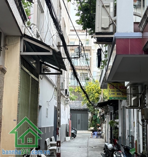 CHỈ 4,65 TỶ – HẺM 3 GÁC – TRẦN QUANG CƠ – 45M² – NHÀ 2 TẦNG DỌN VÀO Ở NGAY
