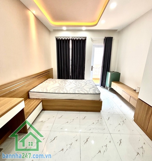 CHỈ 7,3 TỶ – SÁT MẶT TIỀN TRẦN THỊ BÁO – NHÀ 3 LẦU FULL NỘI THẤT – NỞ HẬU TÀI LỘC – 57M² (3,7 x 16)M -  4 PN - 3 WC