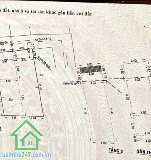 TỈNH LỘ 10 – NGANG 8M HIẾM – ĐẤT ĐẸP A4 – 110M² – NHÀ 3 TẦNG – CHỈ 7 TỶ