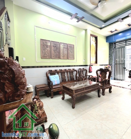 CHỈ 5,98 TỶ – NGAY LÊ VĂN QUỚI – ĐƯỜNG RỘNG 2 XE TẢI TRÁNH NHAU – NHÀ 4 TẦNG – NGANG 4M DÀI 16M – 4PN – 5WC - SỔ VUÔNG VỨC ĐẸP