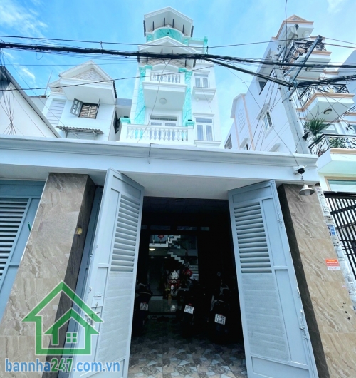 CHỈ 11,5 TỶ – NGUYỄN VĂN CÔNG – GẦN SÂN BAY – CĂN GÓC 2 MẶT – 73M² – 4 TẦNG – 5PN – 6WC - NỞ HẬU