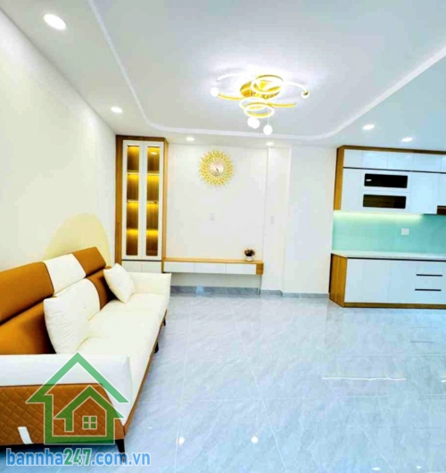 CHỈ 5,39 TỶ – NHÀ MỚI ĐẸP TÂN PHÚ - DT: 56M² – NGANG 6,5M – HẺM THÔNG – 3 PN - 2WC – GẦN VĂN CAO