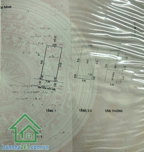 CHỈ 5,7 TỶ – HXH – PHÚ THỌ HÒA, TÂN PHÚ – 40M² – 4 TẦNG – 4PN – 3WC