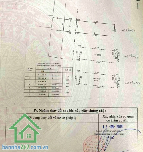 NHÀ CHÍNH CHỦ – HXH THÔNG – ĐÔ ĐỐC LONG – PHÚ THỌ HÒA TÂN PHÚ – 68,5M² – 4PN - 3WC - 7,8 TỶ