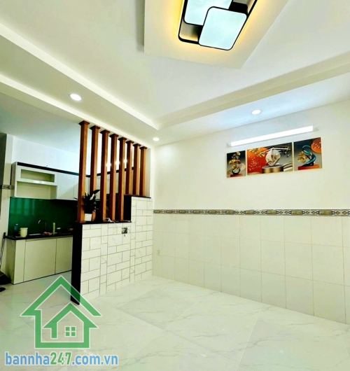 CHỈ NHỈNH 3 T.Ỷ – NHÀ MỚI 2 TẦNG – HẺM XE HƠI – SÁT MẶT TIỀN – LÊ VĂN QUỚI, GÒ XOÀI ~ 34M² (4 x 8,5) - SHR - HOÀN CÔNG ĐỦ