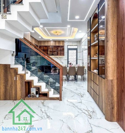 7,3 TỶ (TL) – HXH 6M – NGAY LÔ TƯ – NHÀ 5 TẦNG SIÊU HIẾM - DTSD 212m² – 5PN – 6WC – TẶNG FULL NỘI THẤT Diện tích đất: 4m x 12m – 48m² Diện tích XD:212m² 