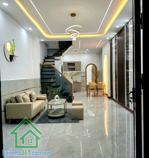CHỈ 5,75 TỶ – NHÀ MỚI 100% – HẺM XE TẢI 5M – GẦN AEON MALL TÂN PHÚ - DT: 64M² - 3 PN – 3 WC Đường Số 12 – khu dân cư đồng bộ Diện tích: 64m² (4 x 14)m – xây dựng đủ