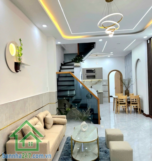 CHỈ 5,75 TỶ – NHÀ MỚI 100% – HẺM XE TẢI 5M – GẦN AEON MALL TÂN PHÚ - DT: 64M² - 3 PN – 3 WC Đường Số 12 – khu dân cư đồng bộ Diện tích: 64m² (4 x 14)m – xây dựng đủ