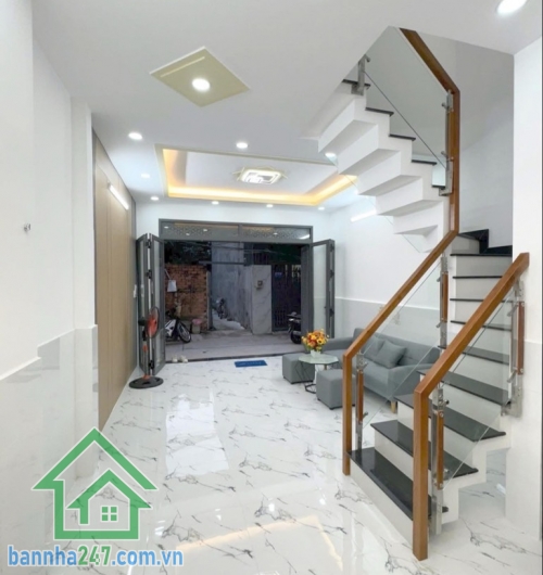 CHỈ NHỈNH 3 TỶ XÍU – NHÀ MỚI TINH 2 TẦNG – HẺM ĐẸP – NGAY LÊ VĂN QUỚI – 36M² – SỔ HOÀN CÔNG ĐỦ - 2PN – 2WC. NHÀ MỚI Ở NGAY.