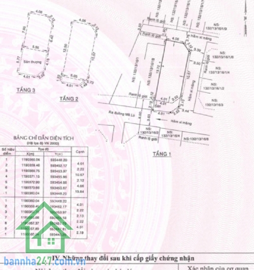 NHÀ 3 TẦNG HXH MÃ LÒ – 86M² – 4PN – GIÁ CHỈ 6,1 TỶ
