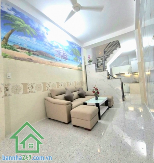 CHỈ 5,8 TỶ TL – NHÀ 4 TẦNG - NI SƯ HUỲNH LIÊN, TÂN BÌNH – HẺM XE HƠI 5M THÔNG – CÓ Ô CHỜ THANG MÁY - DT 38M² - 3PN - 3WC 