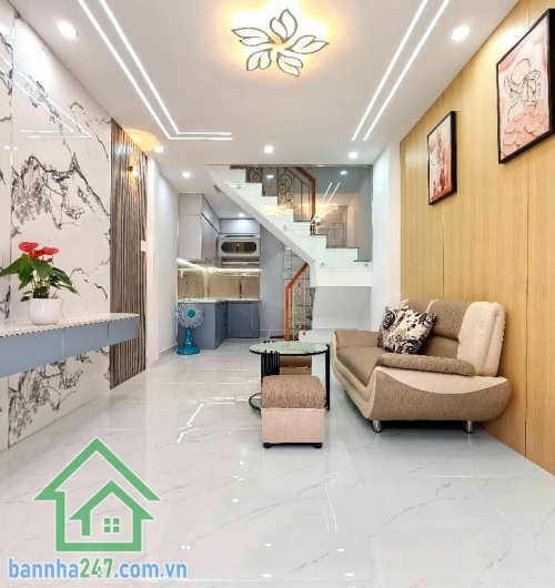 CHỈ 3,85 TỶ - SIÊU PHẨM NHÀ MỚI ĐẸP – SÁT MẶT TIỀN PHÚ THỌ HÒA – TÂN PHÚ – 2 PN rộng rãi, 2 WC Nhà đẹp mới tinh – thiết kế hiện đại – vị trí cực tiện ngay trung tâm