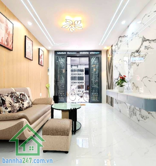 CHỈ 3,85 TỶ - SIÊU PHẨM NHÀ MỚI ĐẸP – SÁT MẶT TIỀN PHÚ THỌ HÒA – TÂN PHÚ – 2 PN rộng rãi, 2 WC Nhà đẹp mới tinh – thiết kế hiện đại – vị trí cực tiện ngay trung tâm
