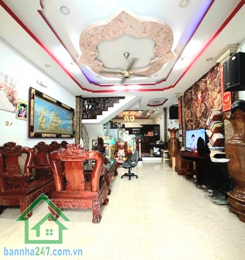 CHỈ 8,6 TỶ (TL) – HẺM 7M - NGANG 7M HIẾM – 100M² (7.17 × 17)m – 4 TẦNG – GẦN AEON TÂN PHÚ - 6PN – 5WC