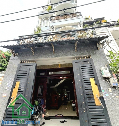 CHỈ 8,6 TỶ (TL) – HẺM 7M - NGANG 7M HIẾM – 100M² (7.17 × 17)m – 4 TẦNG – GẦN AEON TÂN PHÚ - 6PN – 5WC