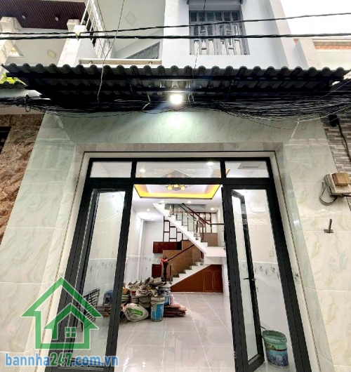 CHỈ 4,95 TỶ – NHÀ MỚI TINH 3 TẦNG – HẺM XE HƠI THÔNG – SÁT CHỢ BÌNH LONG – GIÁP TÂN PHÚ - DT: 43M² 3PN - 3WC Khu Bình Long – giáp Tân Phú, tiện ích xung quanh đầy đủ