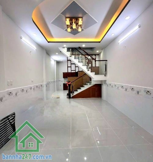 CHỈ 4,95 TỶ – NHÀ MỚI TINH 3 TẦNG – HẺM XE HƠI THÔNG – SÁT CHỢ BÌNH LONG – GIÁP TÂN PHÚ - DT: 43M² 3PN - 3WC Khu Bình Long – giáp Tân Phú, tiện ích xung quanh đầy đủ