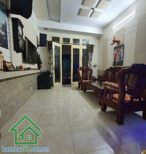 CHỈ HƠN 5 TỶ  - HẺM XE TẢI 7M – NHÀ 3 TẦNG KIÊN CỐ – NGAY MIẾU GÒ XOÀI
