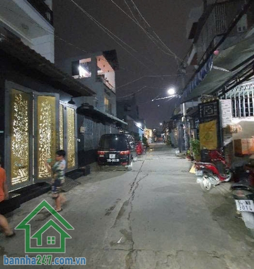 CHỈ HƠN 5 TỶ  - HẺM XE TẢI 7M – NHÀ 3 TẦNG KIÊN CỐ – NGAY MIẾU GÒ XOÀI